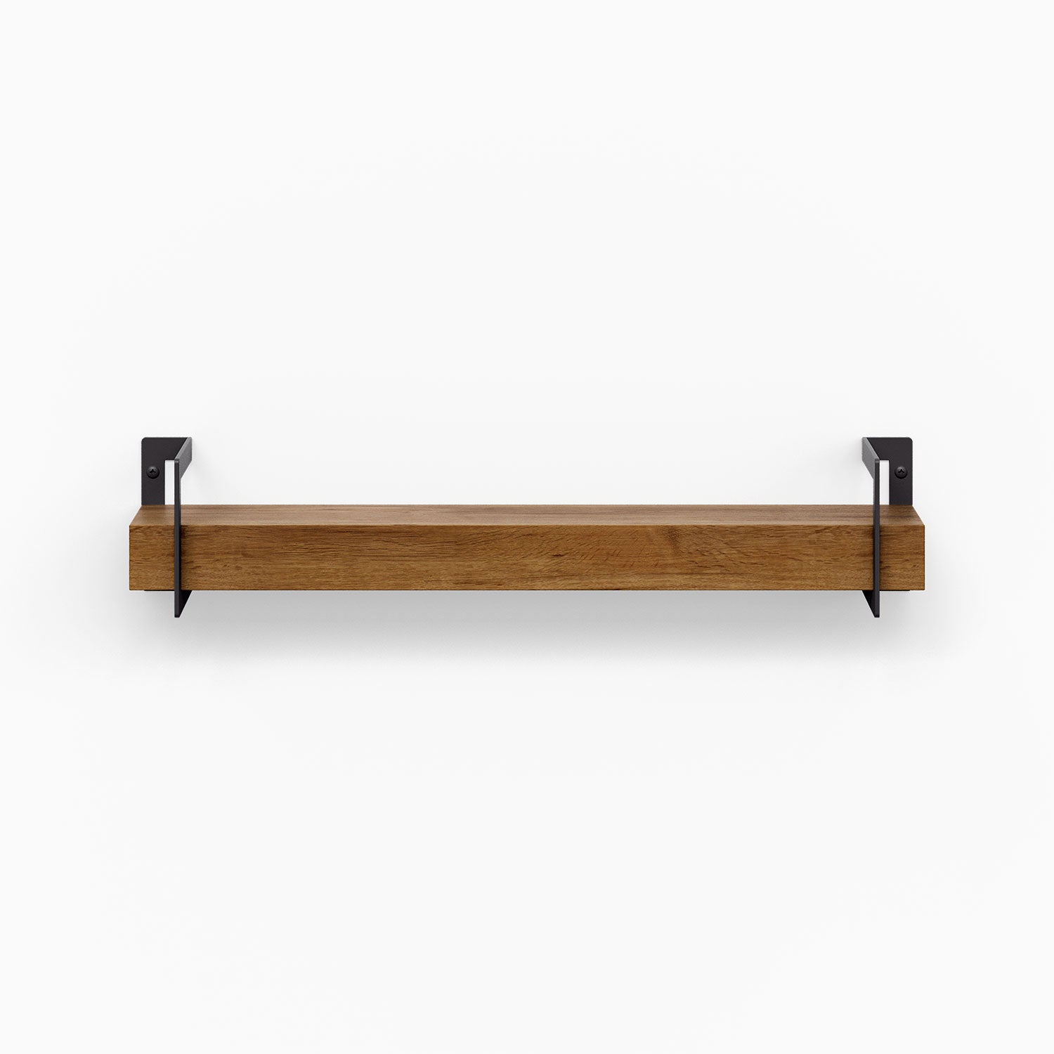 Shortie White Oak Wall Shelf