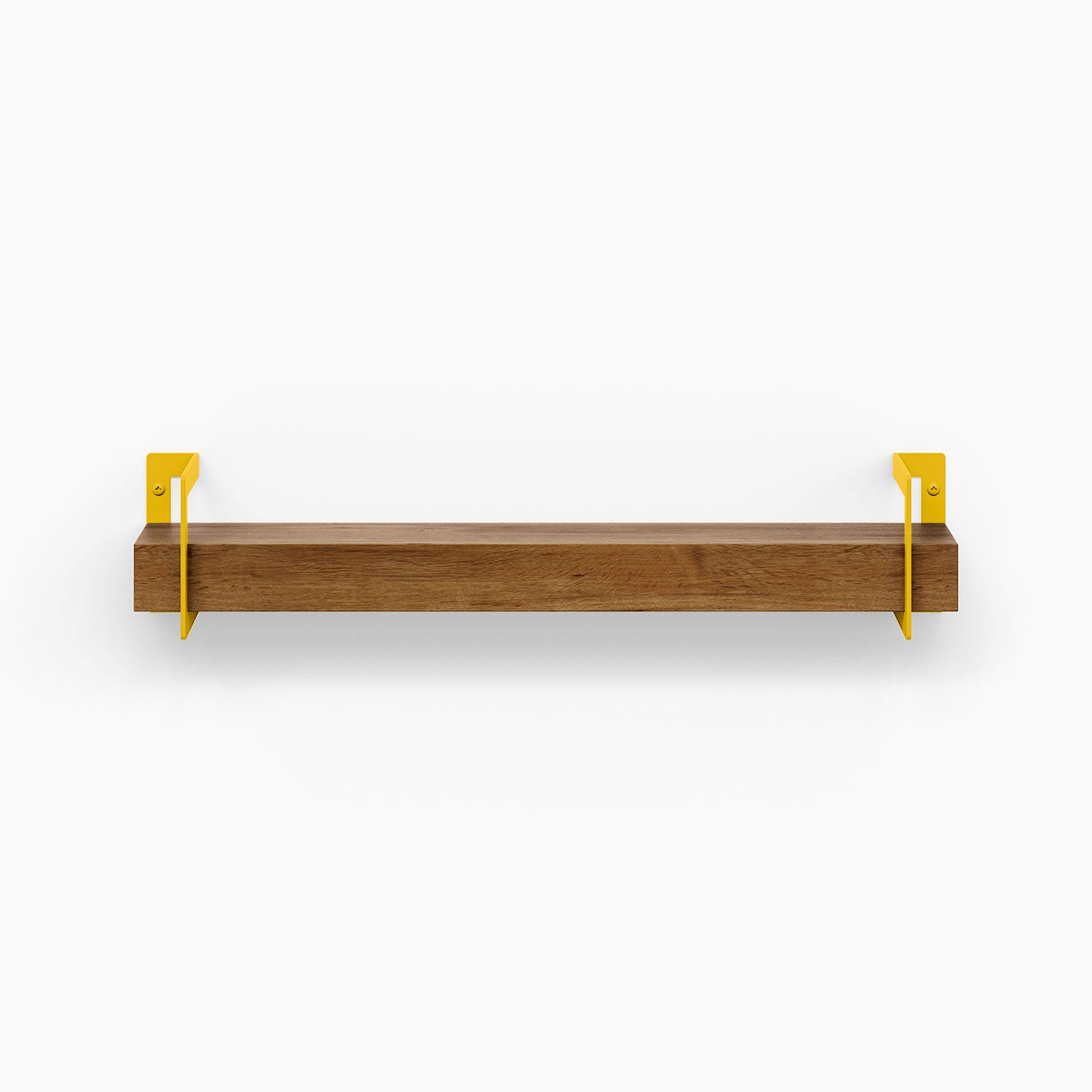 Shortie White Oak Wall Shelf