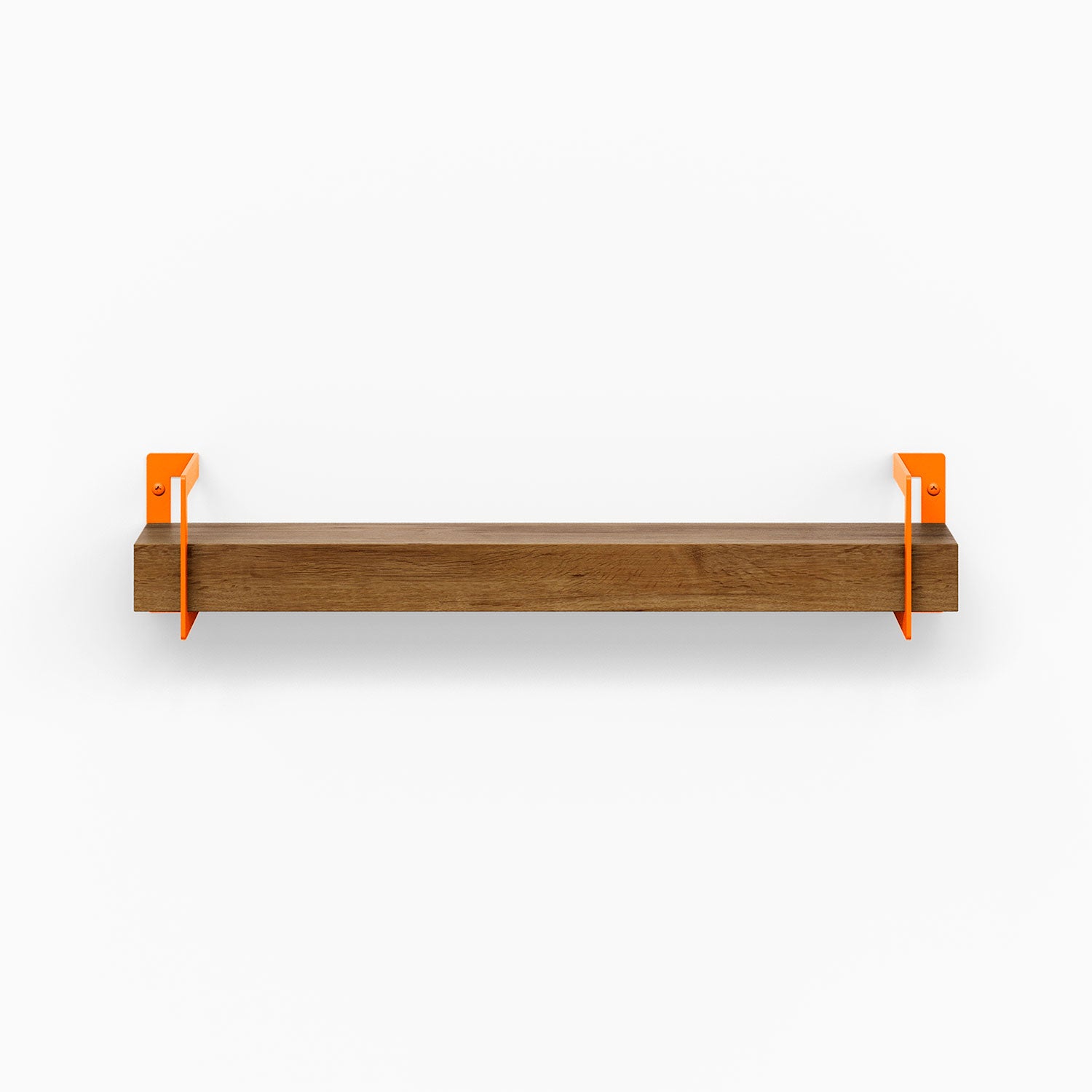 Shortie White Oak Wall Shelf