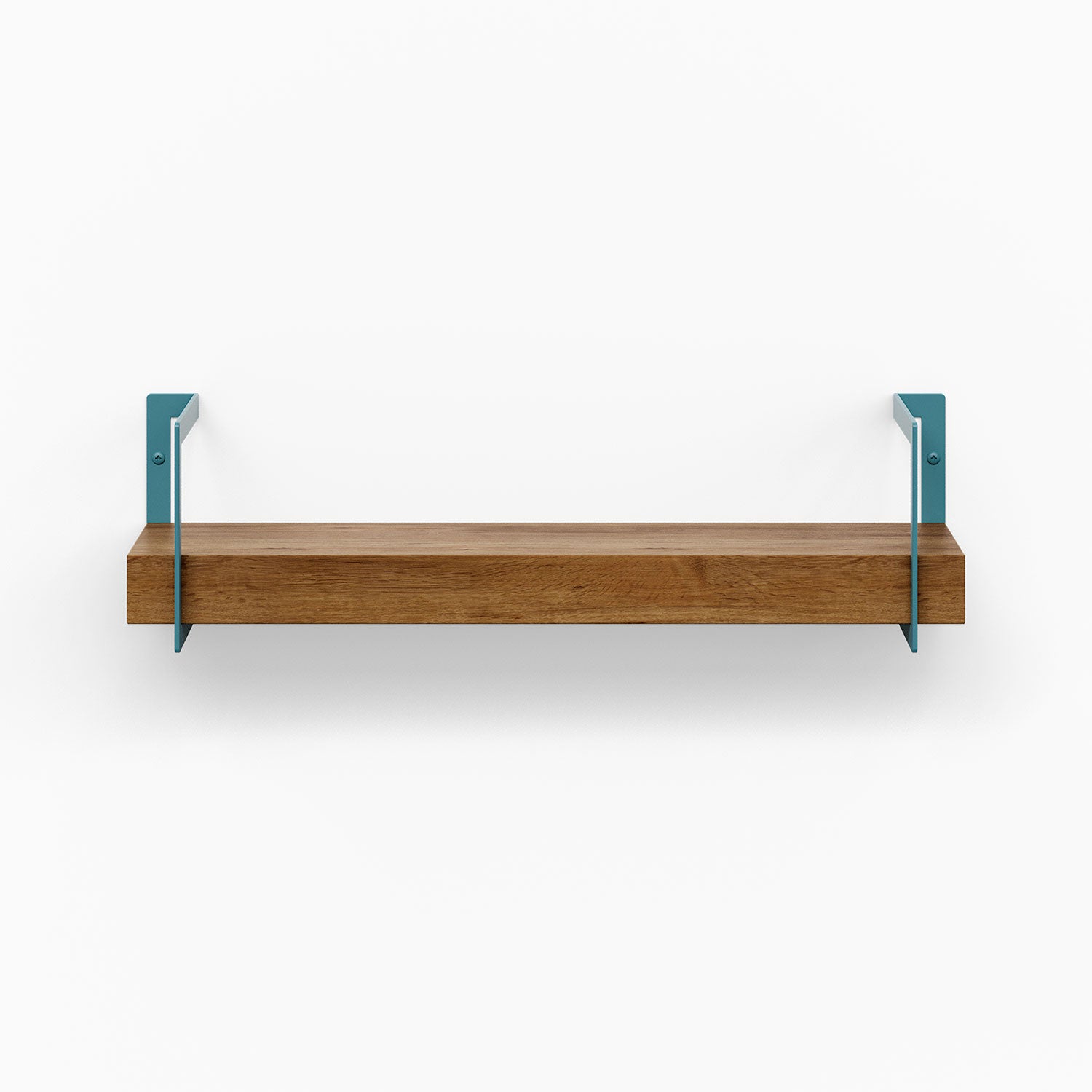 Shortie White Oak Wall Shelf