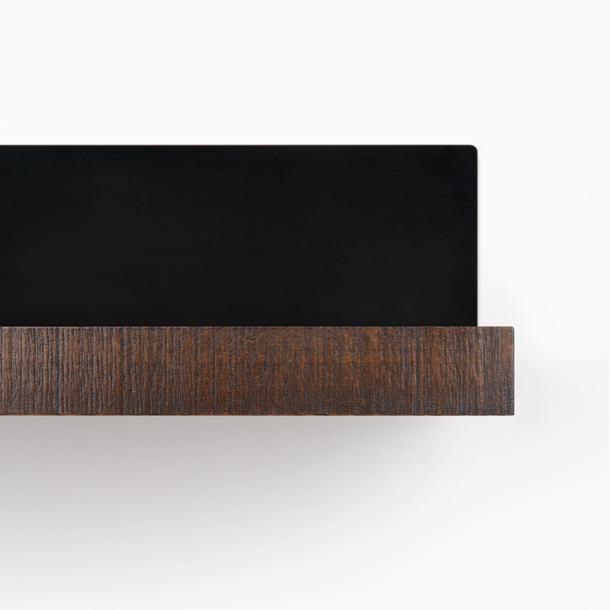 Skaksel Espresso Rustic Floating Shelf
