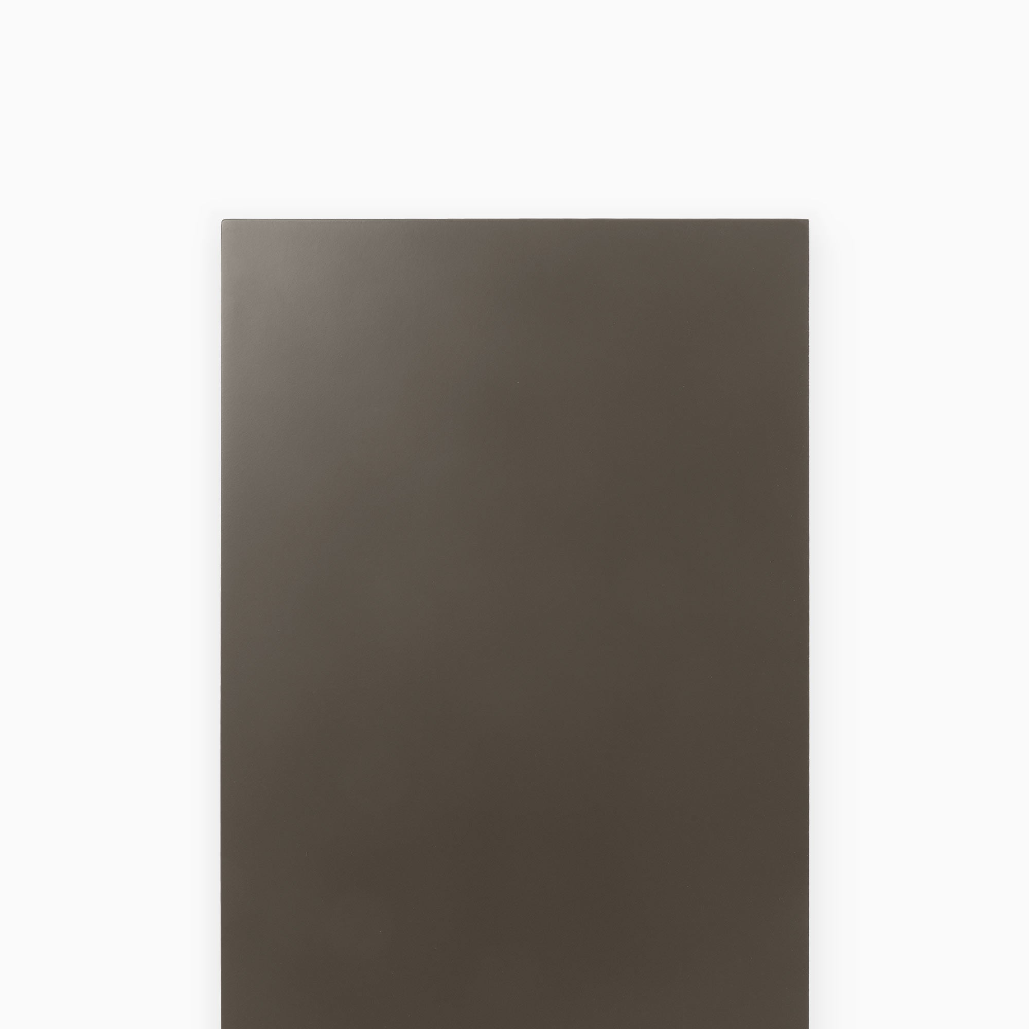 Tungsten Wood Slab with smooth matte dark surface showcasing minimalist design for functional wall shelves or display ledges