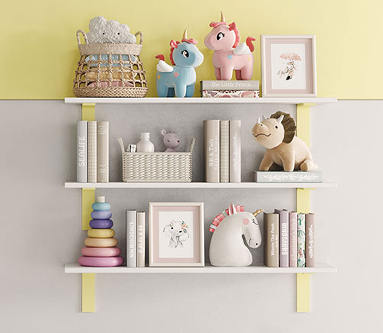 Leif Cherry Wall Shelf