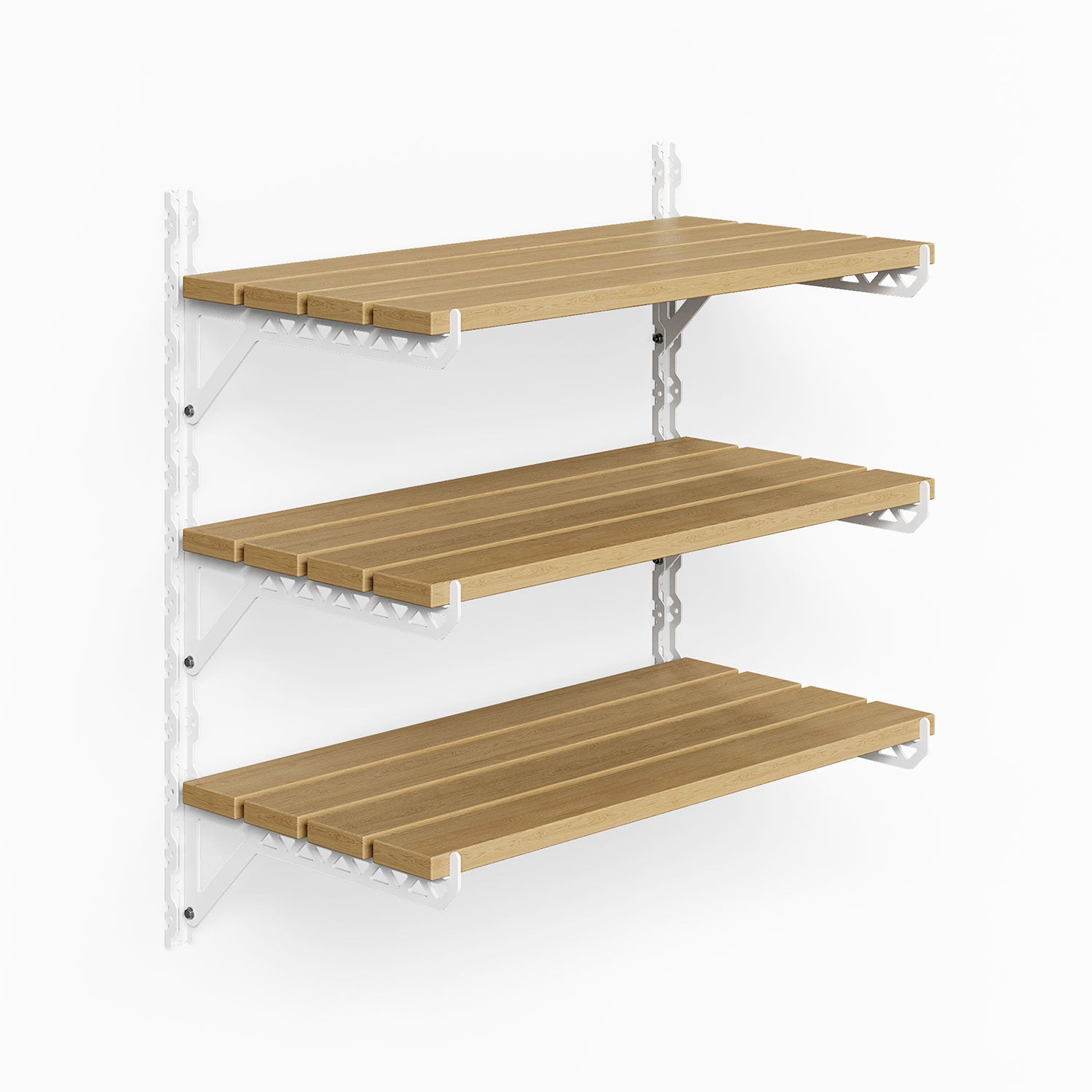 Studly Wall Storage 2x6 Shelf System (3 Shelf)