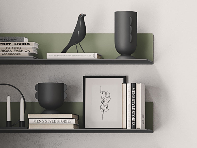 Tromso FM 3 Steel Floating Shelf CLEARANCE