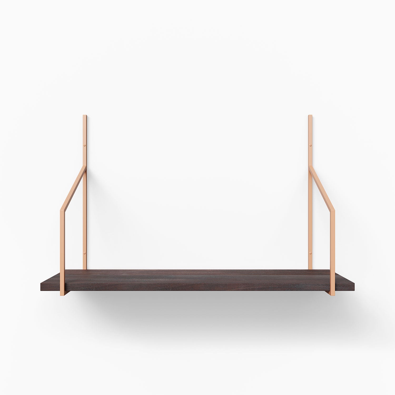 Verne Dutch Mocha Tiered Shelf