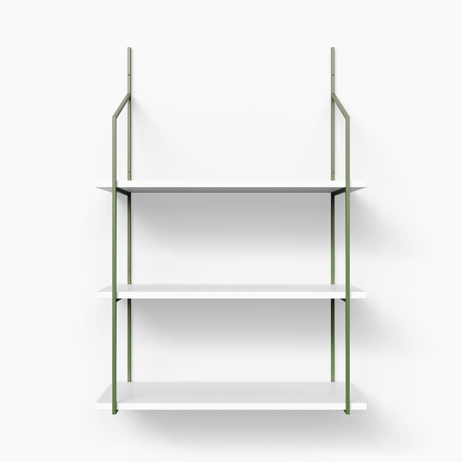 Verne White 3 Tiered Shelf