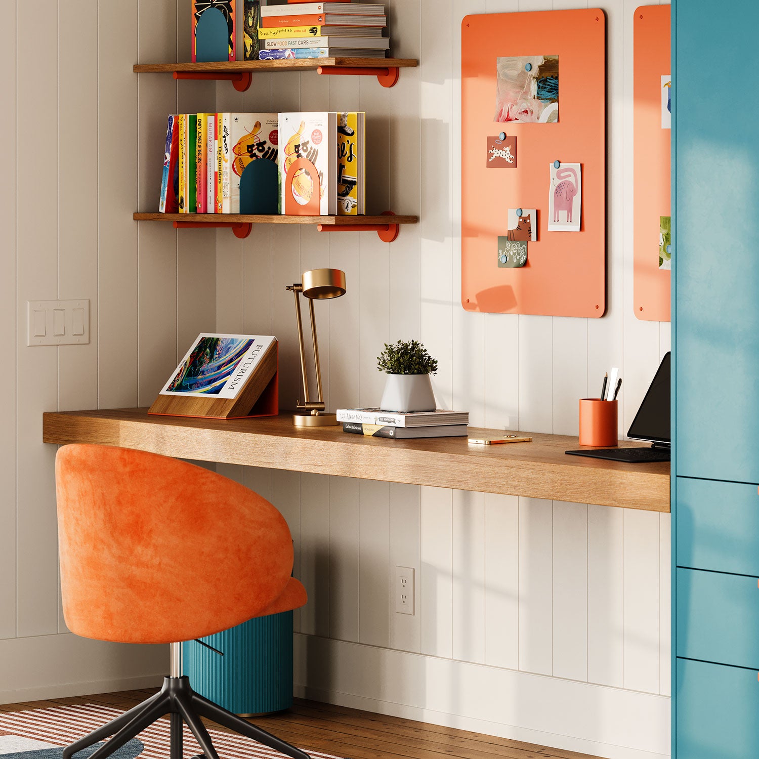 Yuri FM Floating Desk Bracket