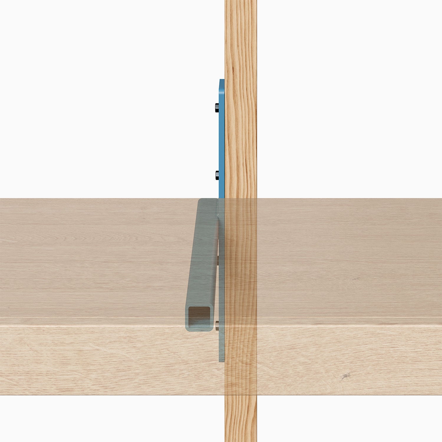 Yuri HD Floating Desk Bracket (Powder Coated)