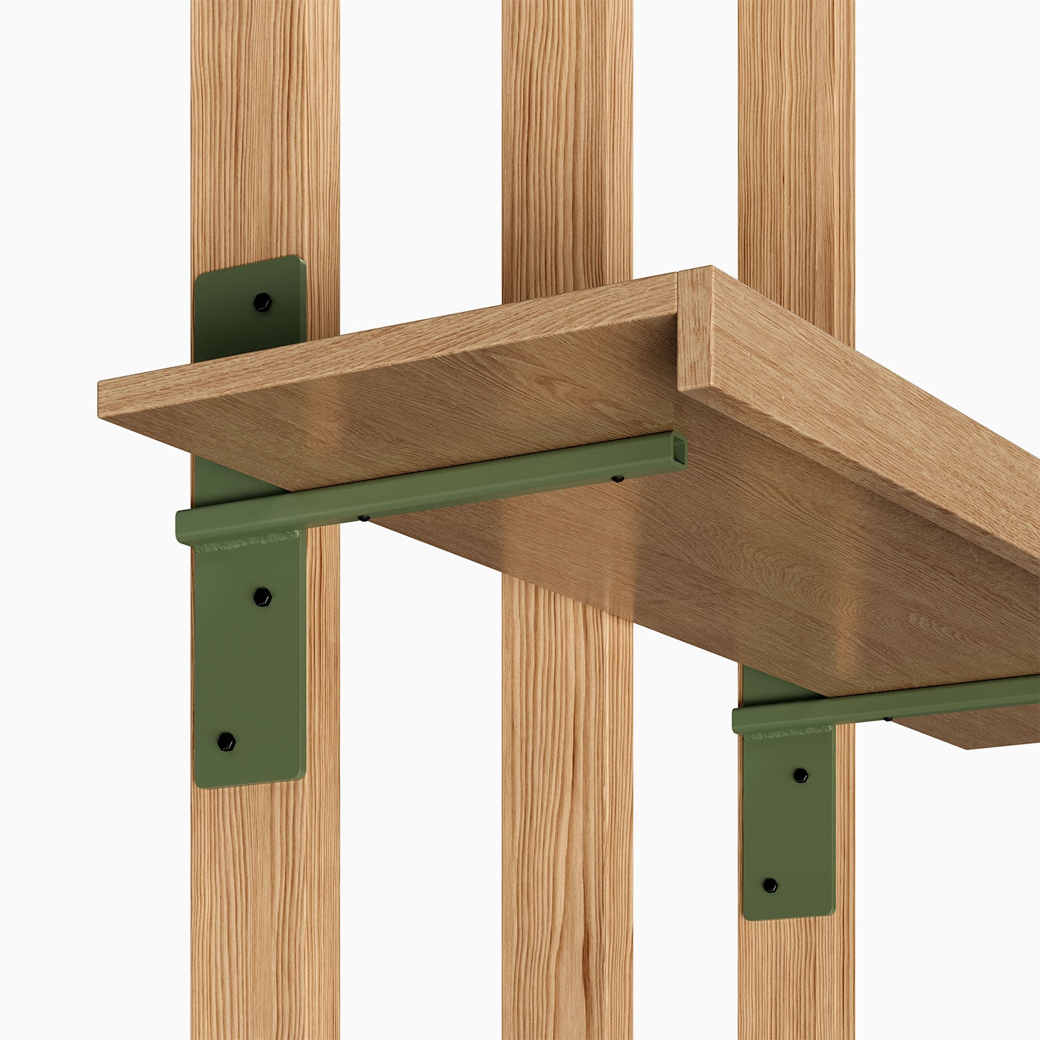 Yuri MD Floating Desk Bracket (Powder Coated)