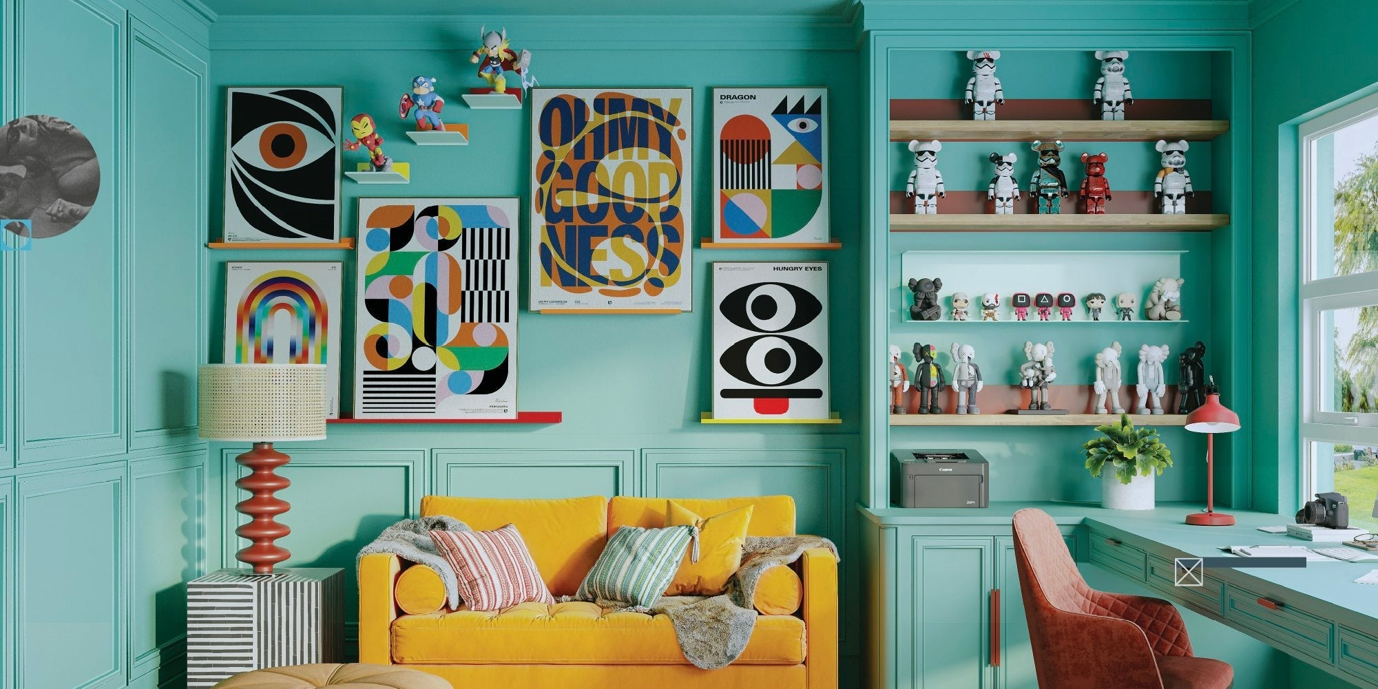 Maximalist Magic: How to Layer Color and Steel for Bold Interiors