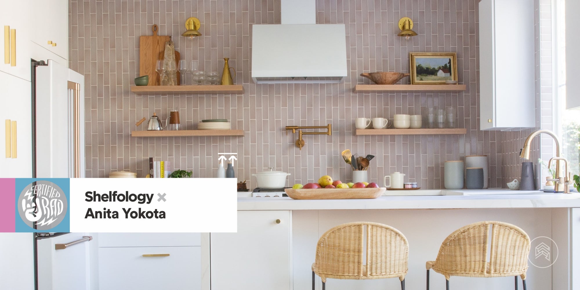 Shelfology + Semihandmade + Anita Yokota Design: Making Beautiful Spaces Happen