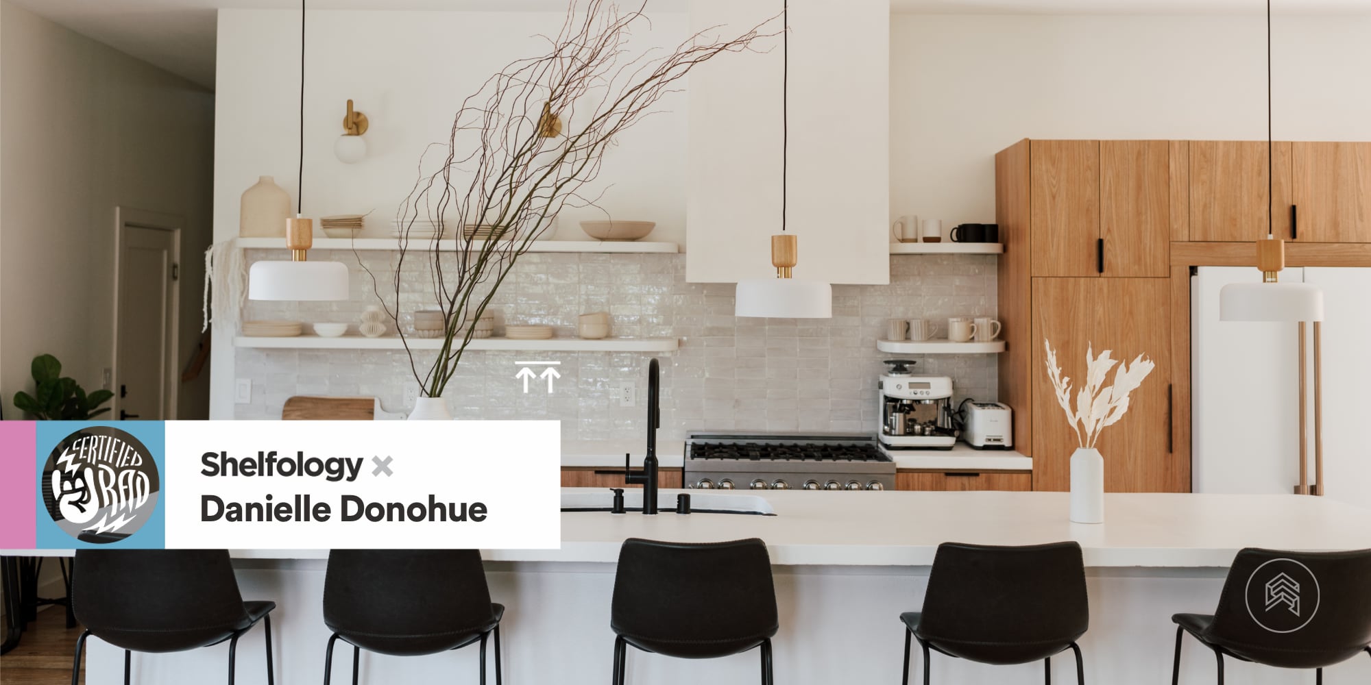 Shelfology + Semihandmade + Danielle Donohue: A Northern California Kitchen Gets a Fresh New Take