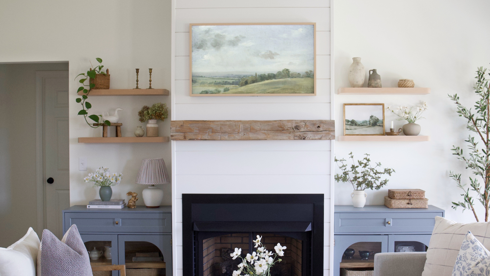 Floating Mantel Brackets