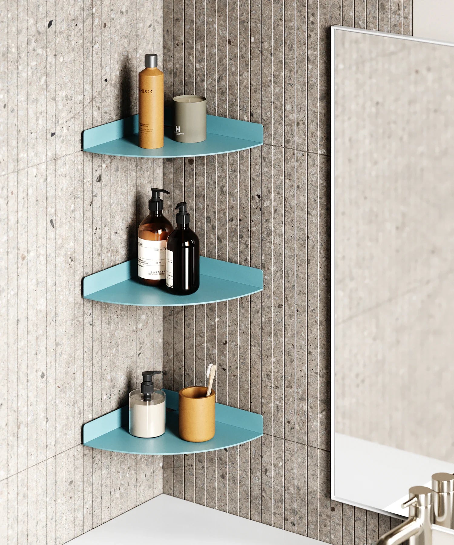 Corner Floating Shelves