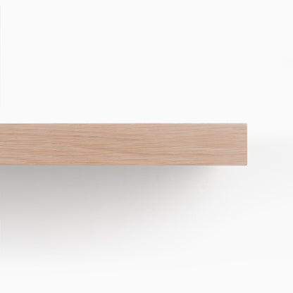 Aksel Glazed White Oak Floating Shelf