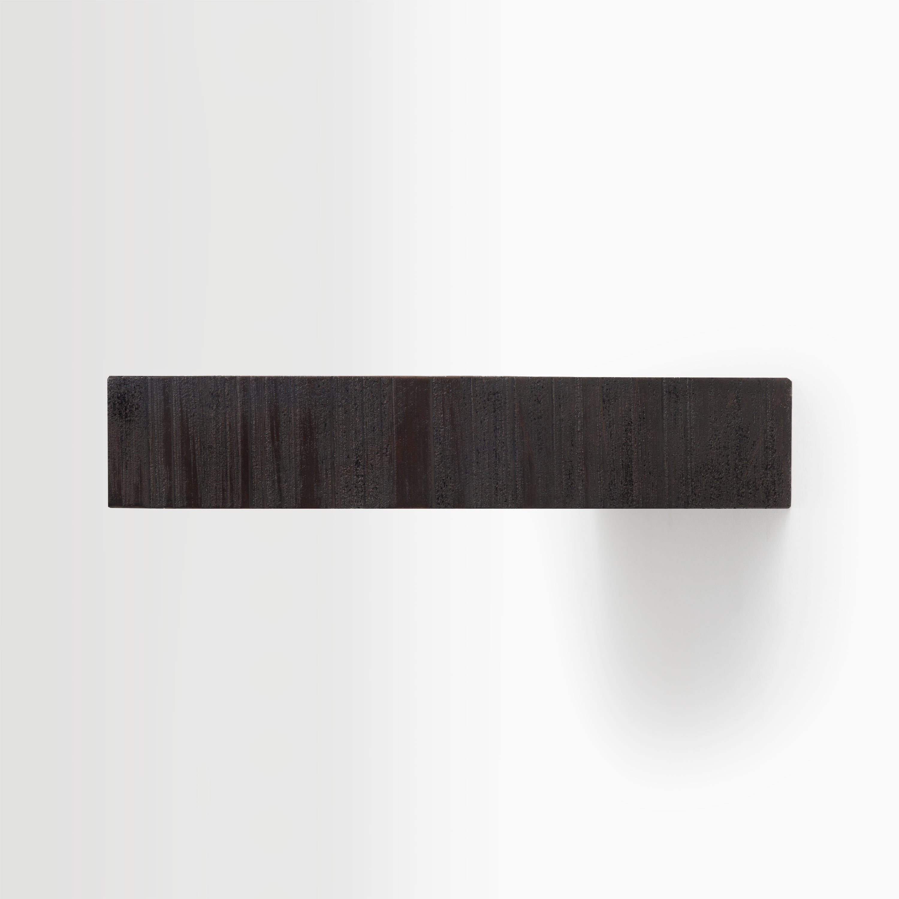 Aksel Inlay Espresso Rustic Floating Shelf