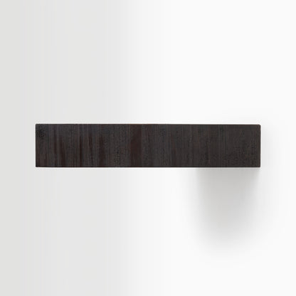 Aksel Inlay Espresso Rustic Floating Shelf