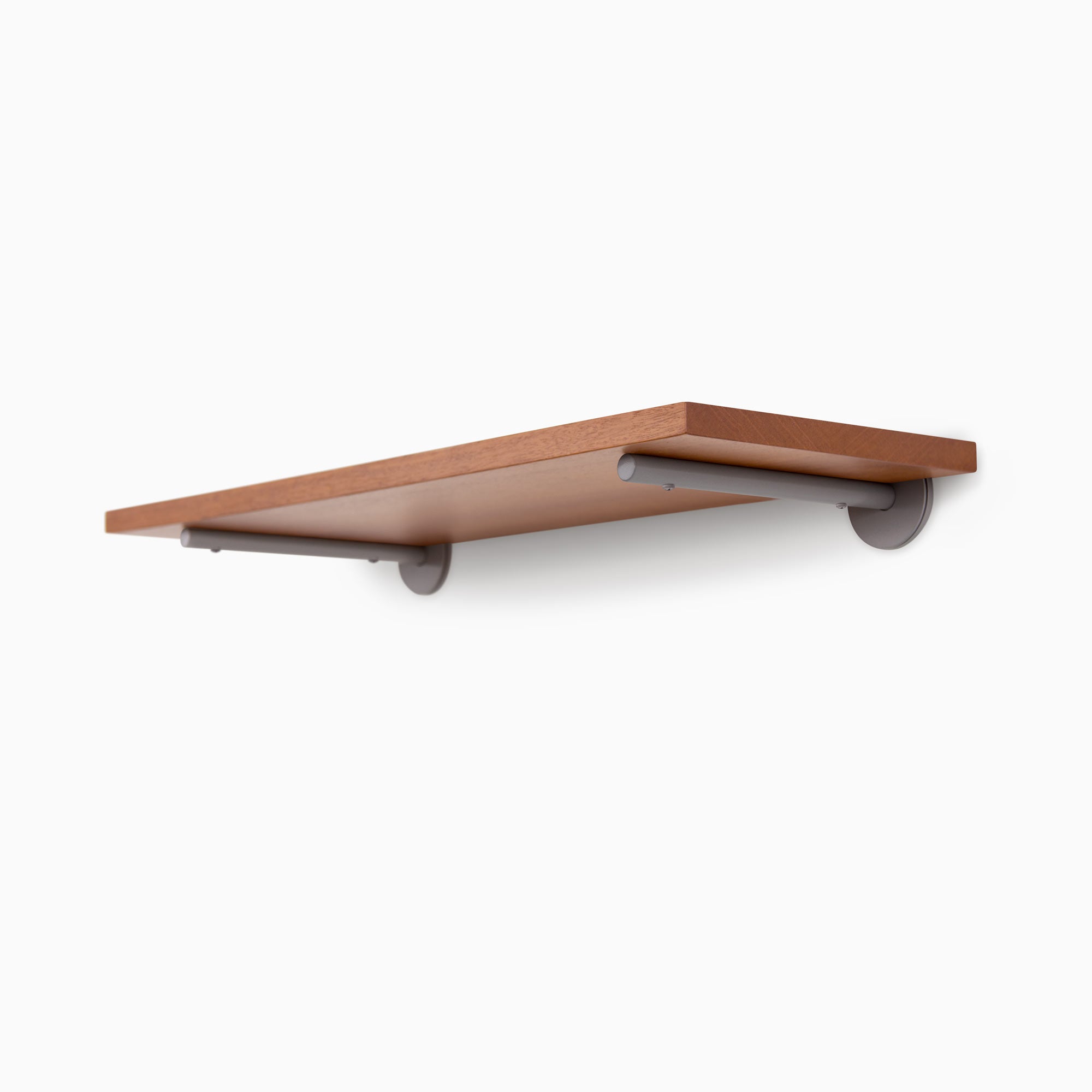 Roderick Mahogany Wall Shelf