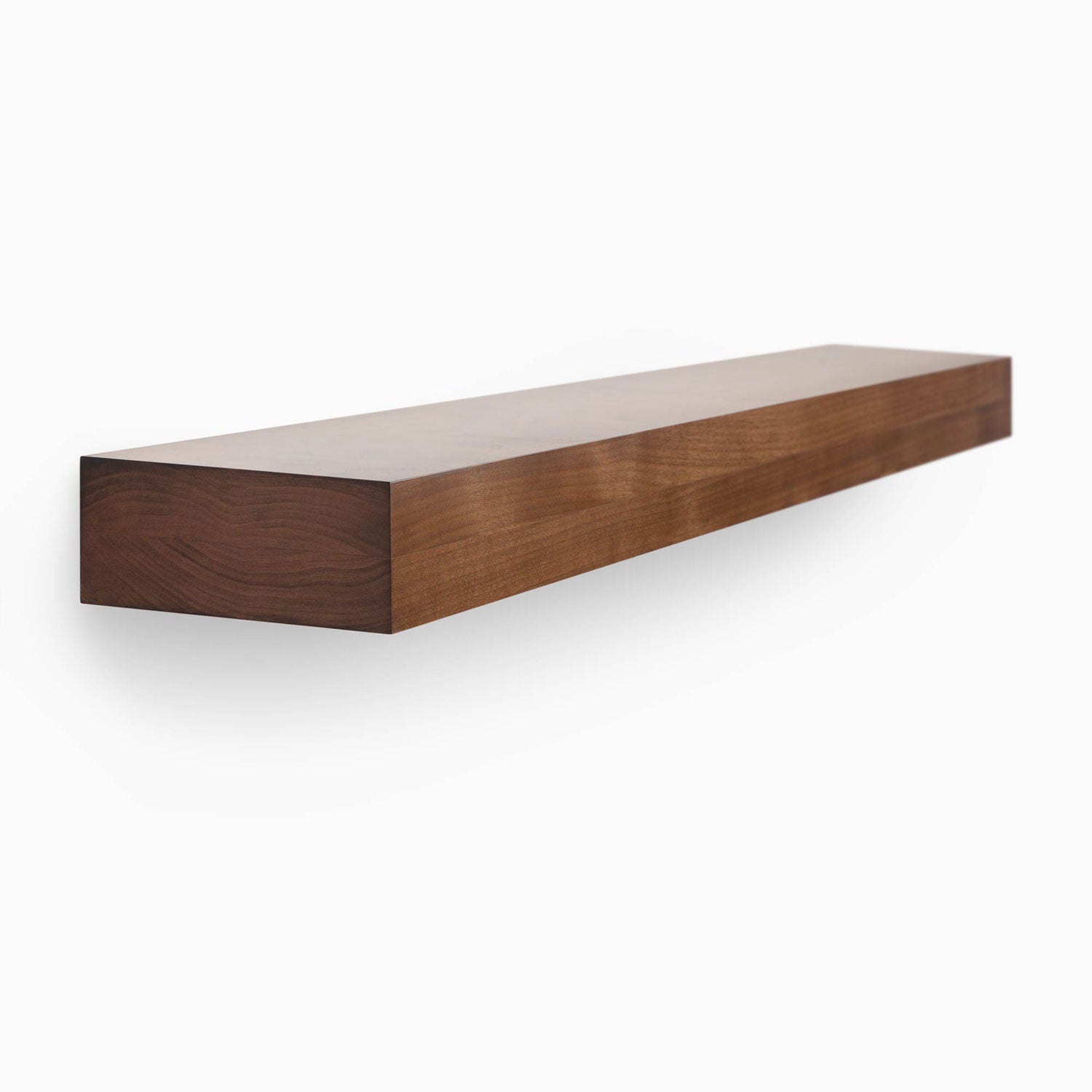 Glenn Espresso Floating Mantel