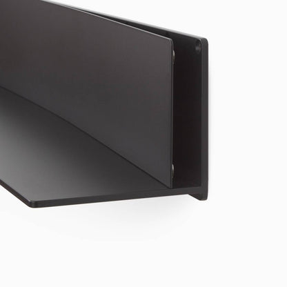 Tromso FM5 Steel Floating Shelf - B&W