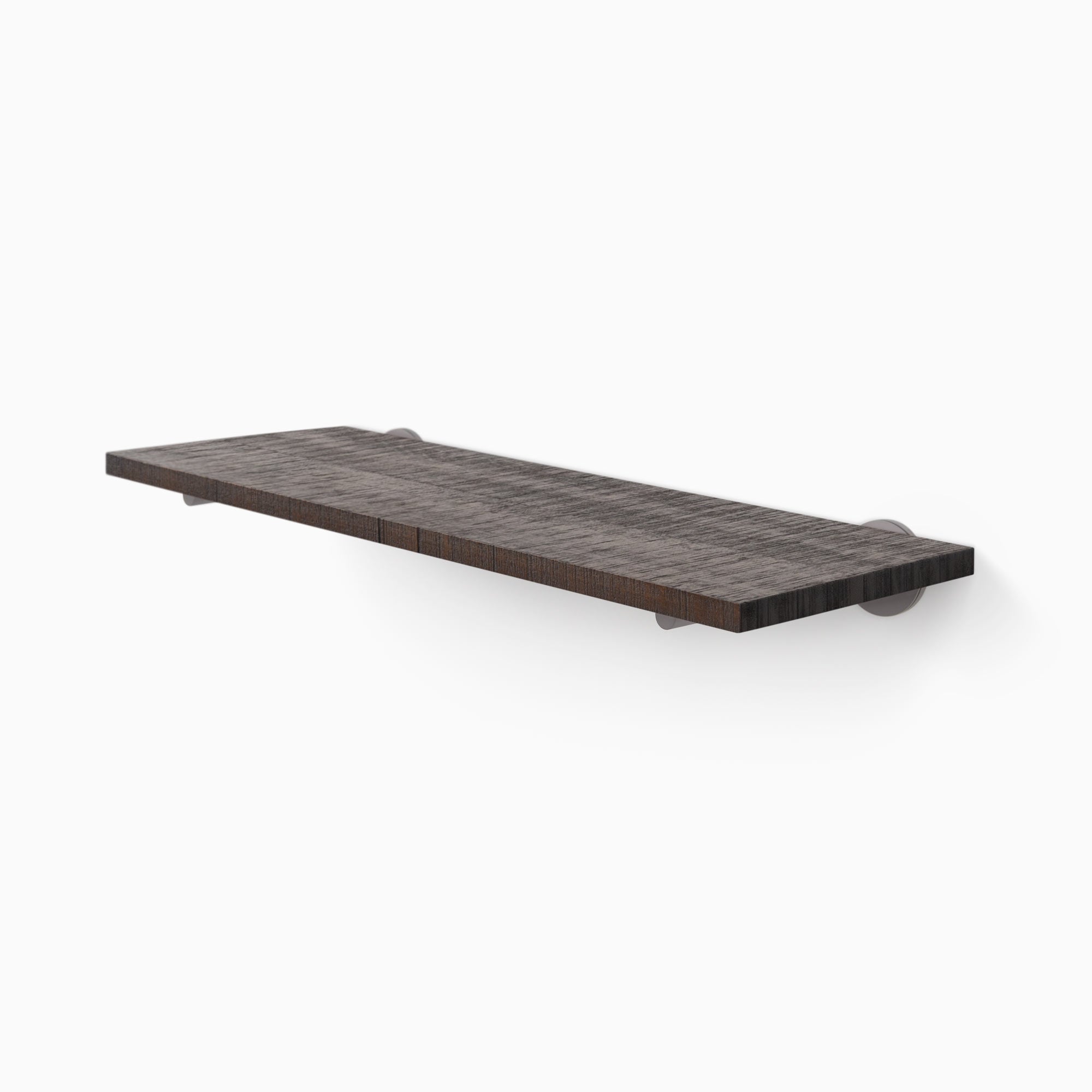 Roderick Espresso Rustic Wall Shelf