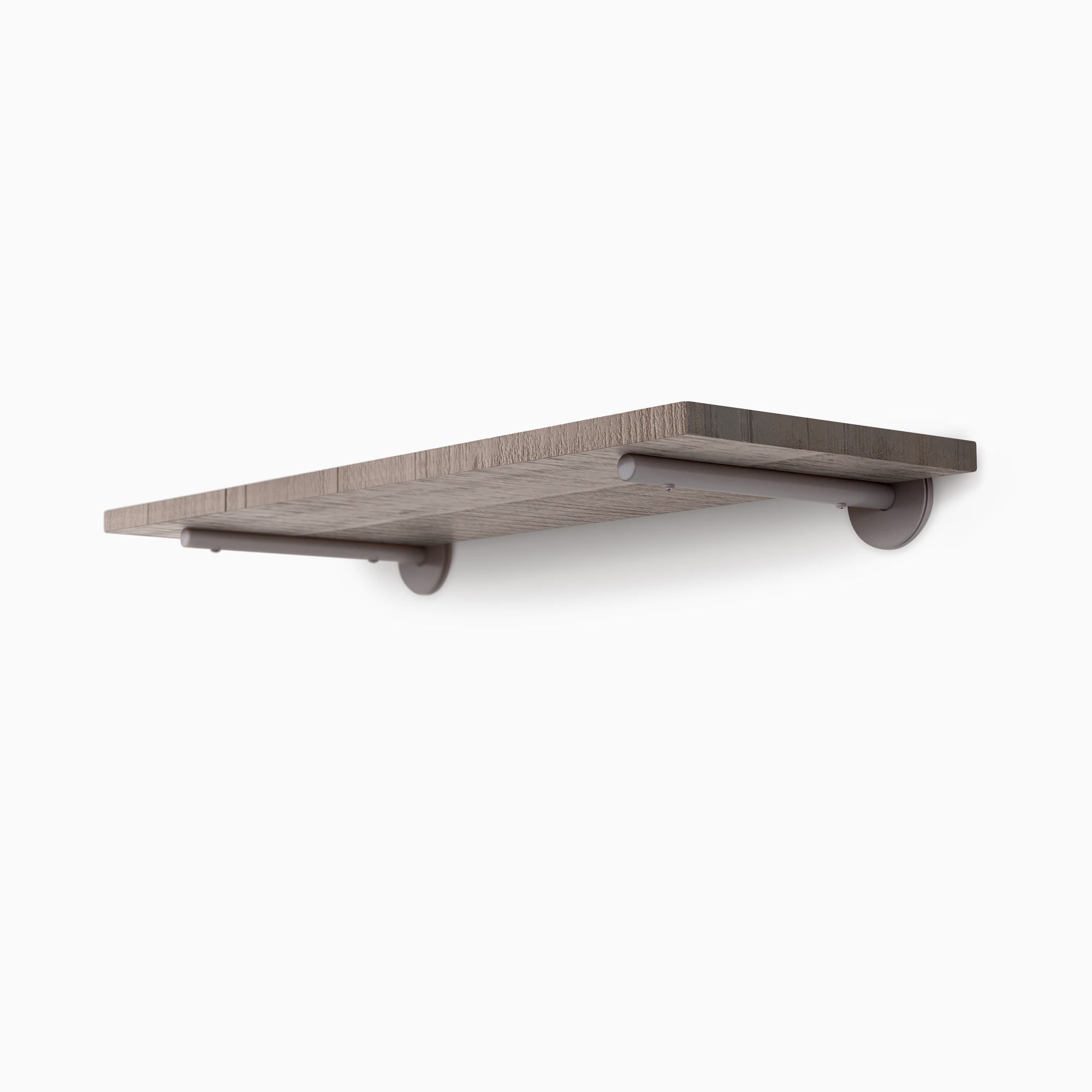 Roderick Hatch Grey Rustic Wall Shelf