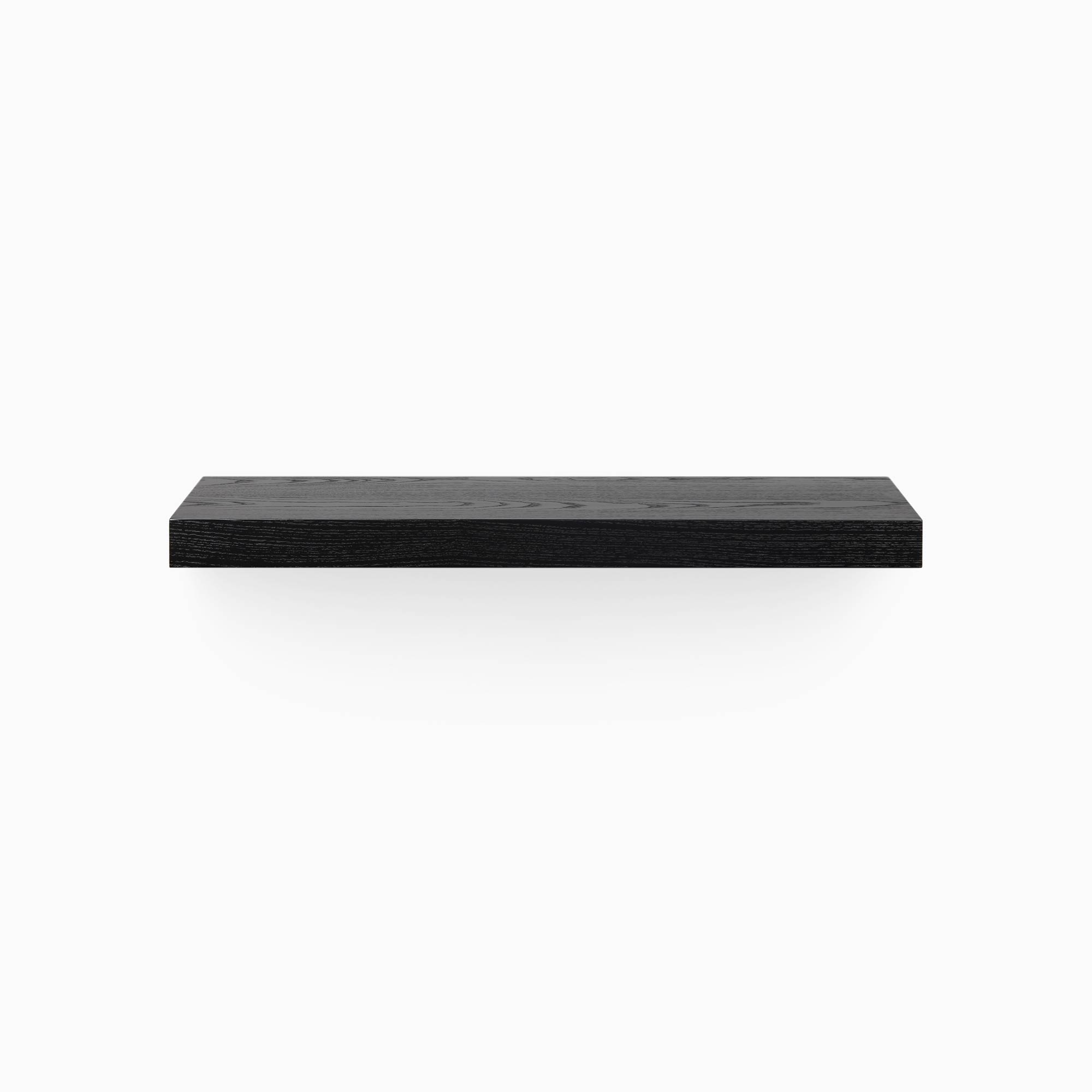 Aksel Black Ash Floating Shelf