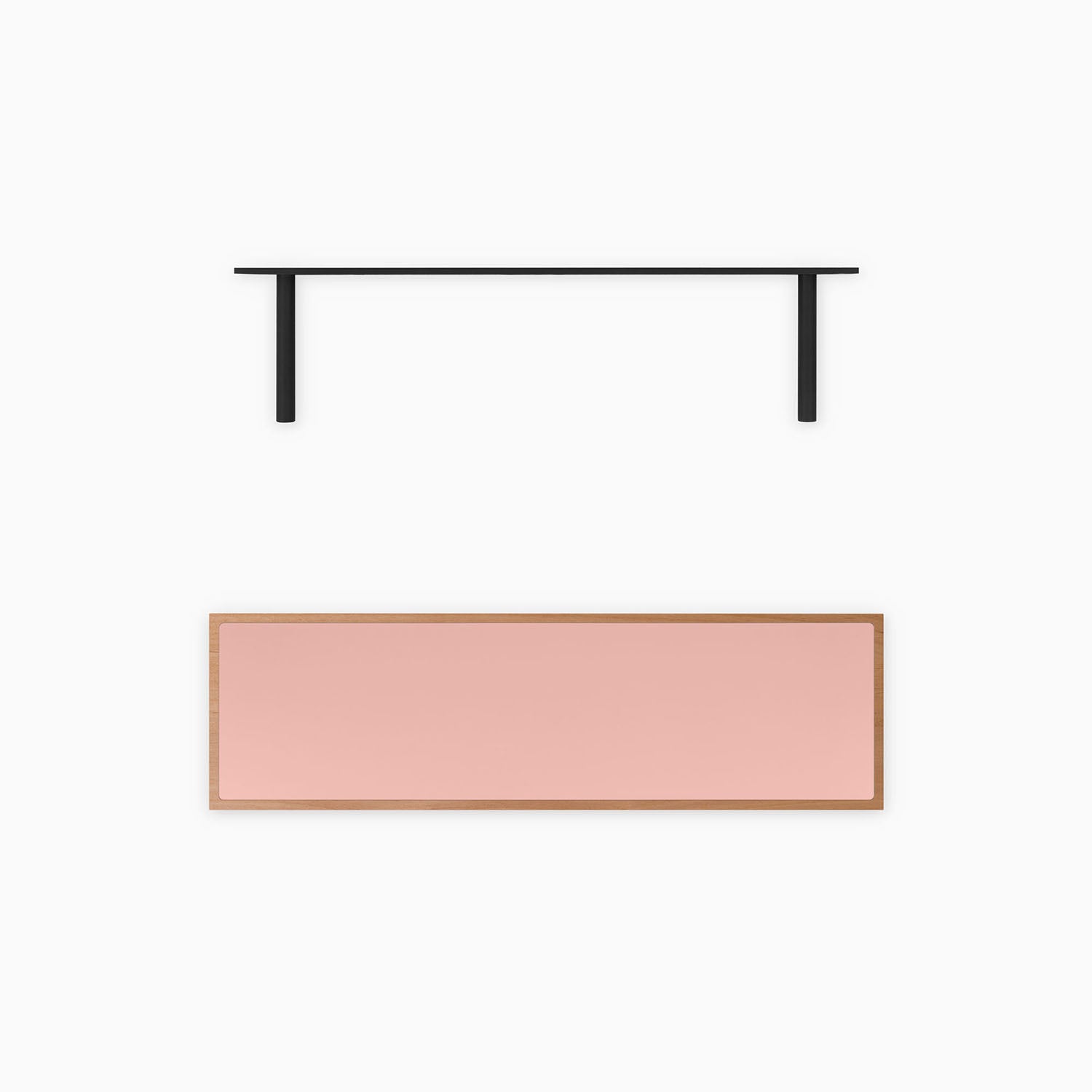 Aksel Inlay Alder Floating Shelf
