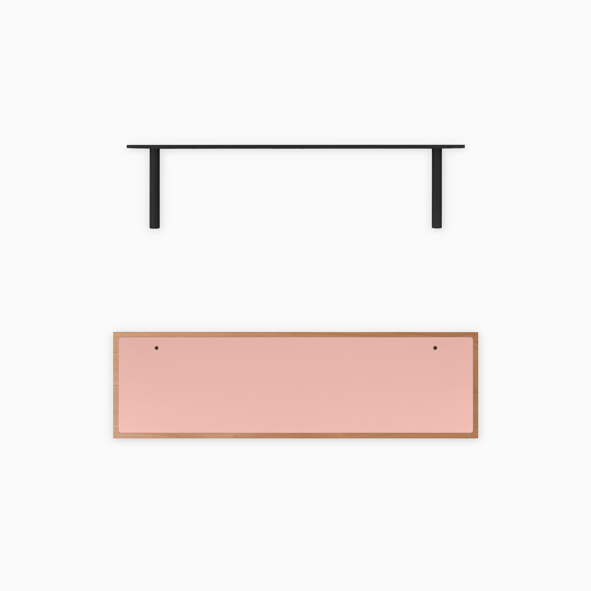 Aksel Inlay Alder Floating Shelf