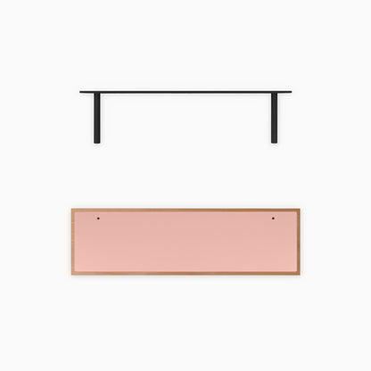 Aksel Inlay Alder Floating Shelf