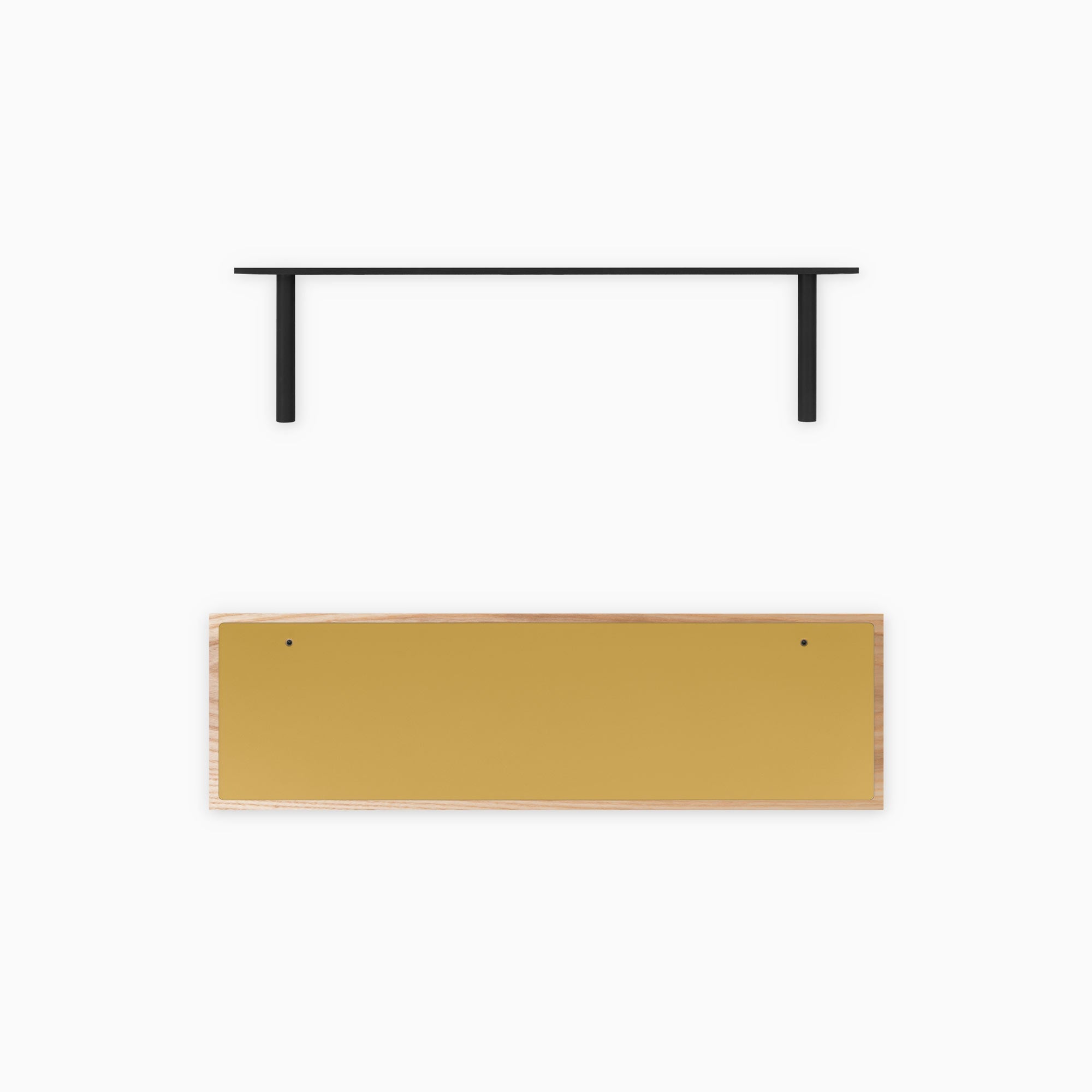 Aksel Inlay Ash Floating Shelf