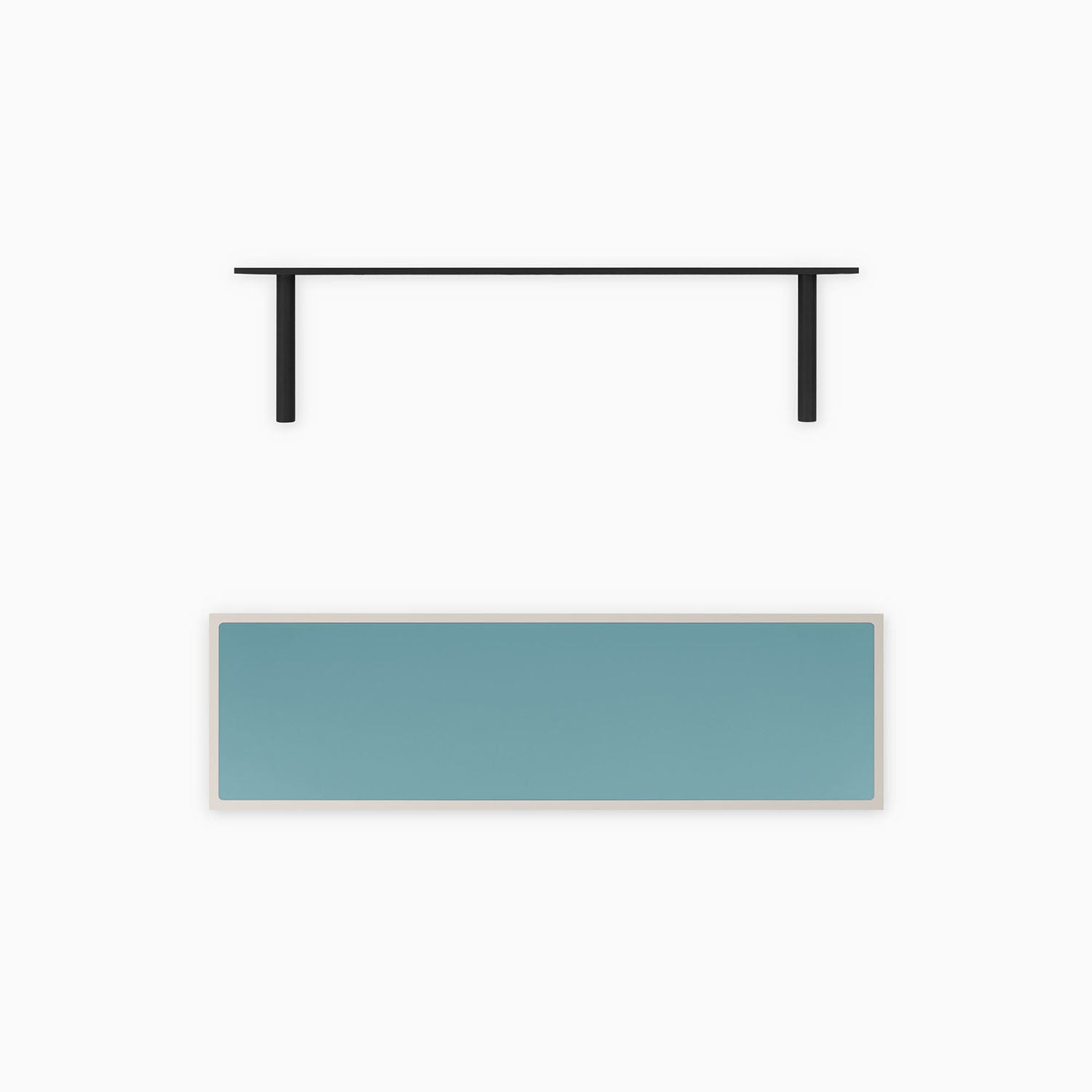 Aksel Inlay Concretey Floating Shelf