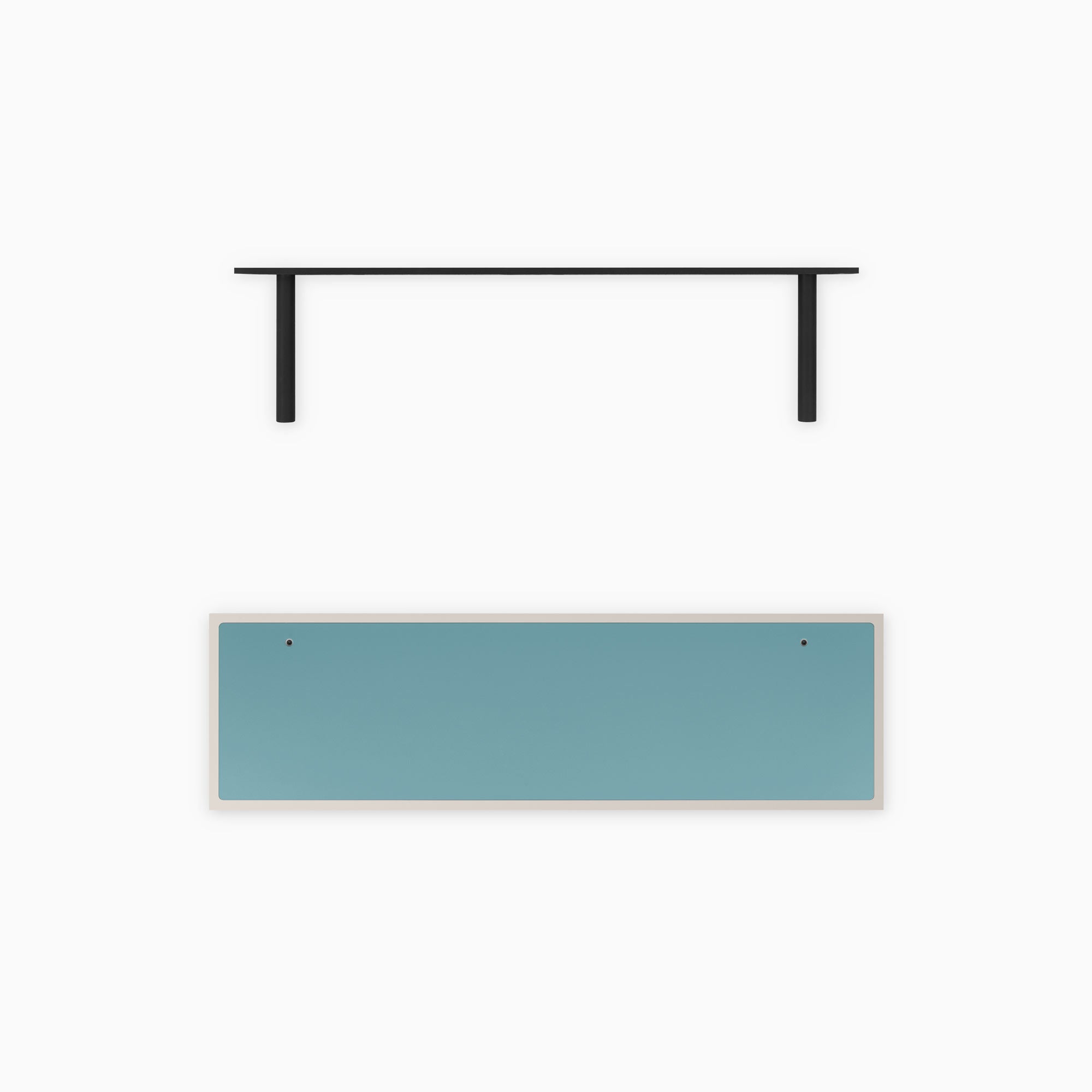 Aksel Inlay Concretey Floating Shelf