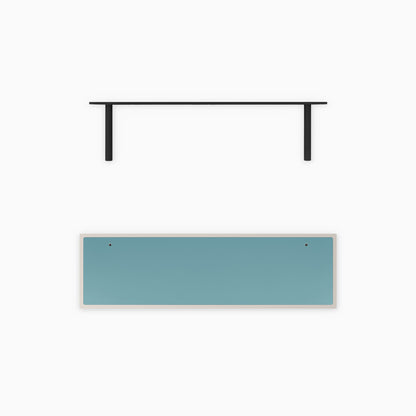 Aksel Inlay Concretey Floating Shelf