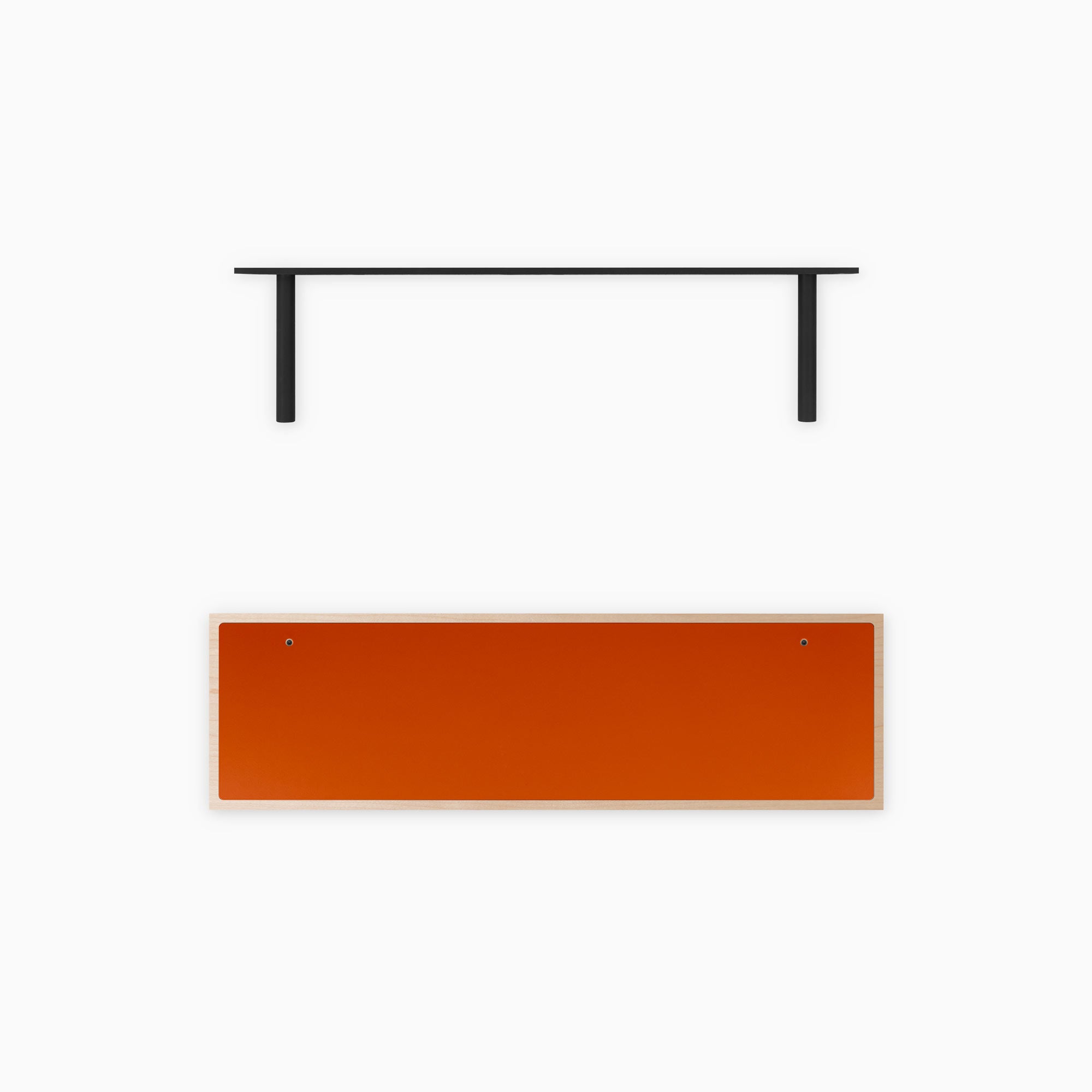 Aksel Inlay Maple Floating Shelf