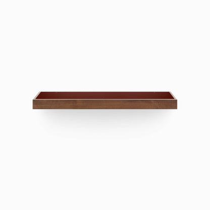 Aksel Inlay Espresso Floating Shelf