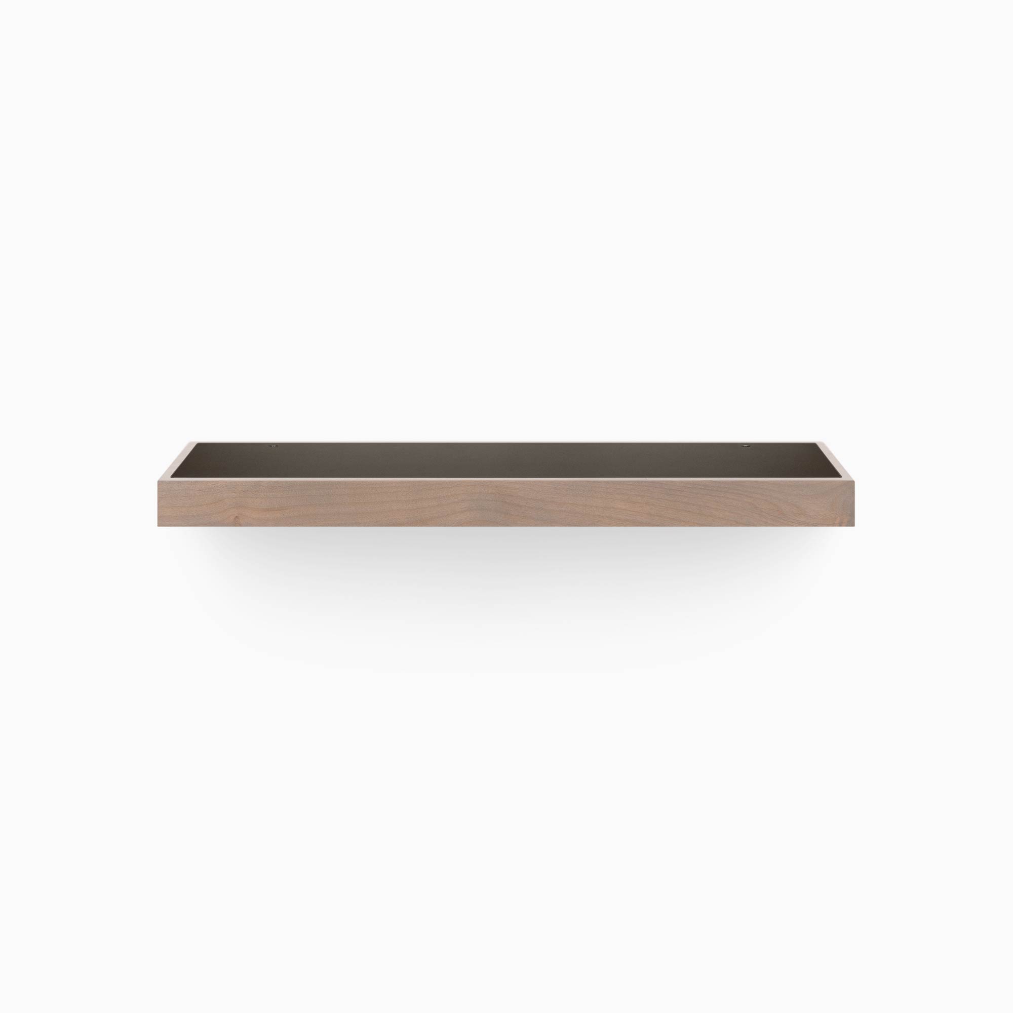 Aksel Inlay Hatch Grey Floating Shelf