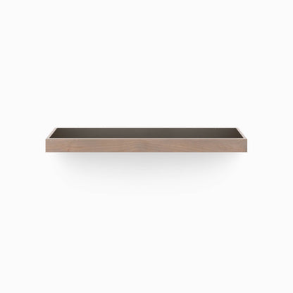 Aksel Inlay Hatch Grey Floating Shelf