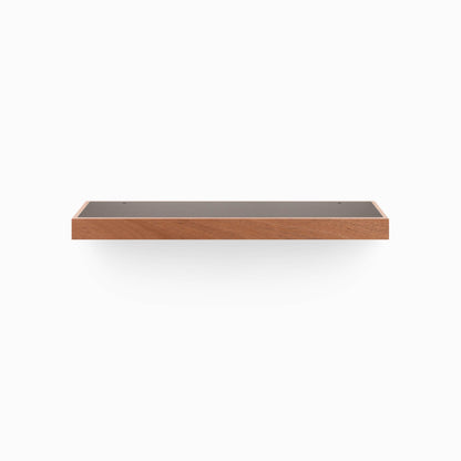 Aksel Inlay Mahogany Floating Shelf