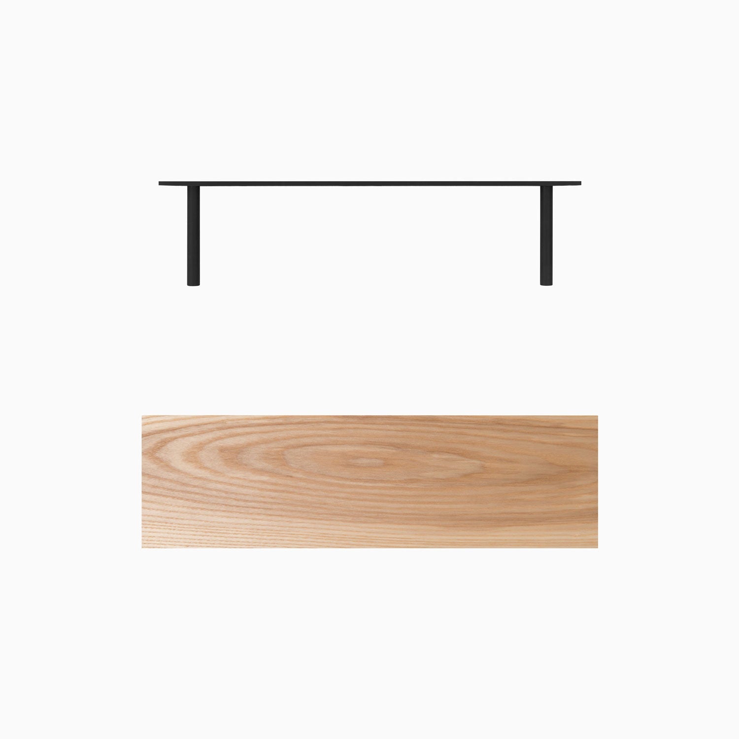 Aksel Ash Floating Shelf