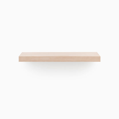 Aksel Glazed White Oak Floating Shelf