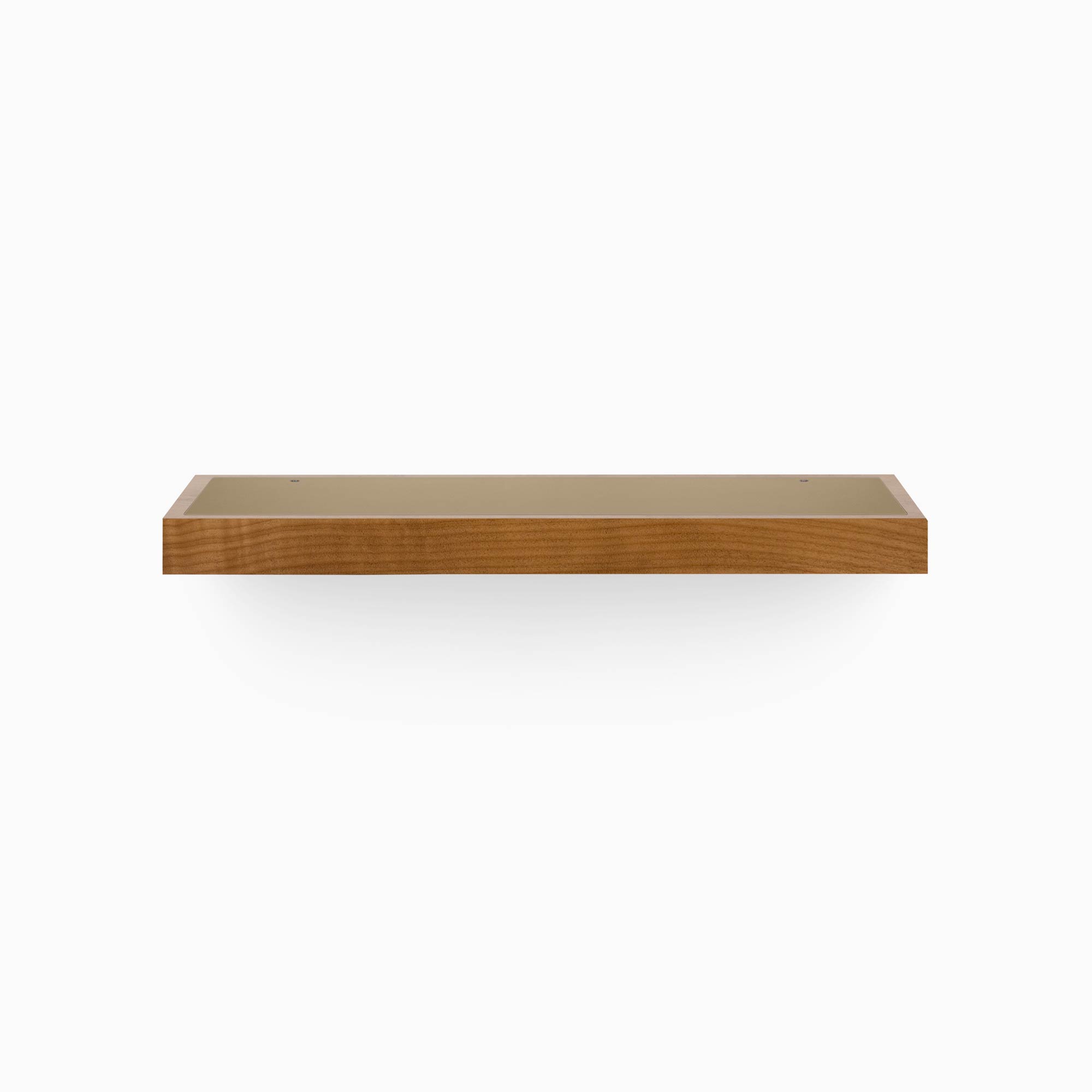 Aksel Inlay Nutmeg Floating Shelf