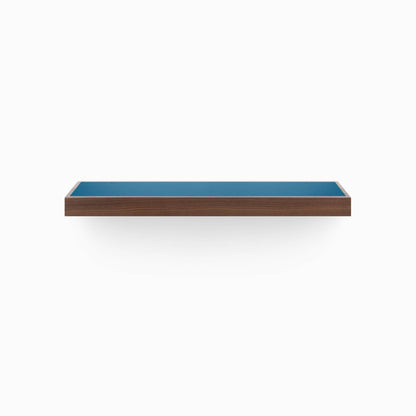 Aksel Inlay Walnut Floating Shelf