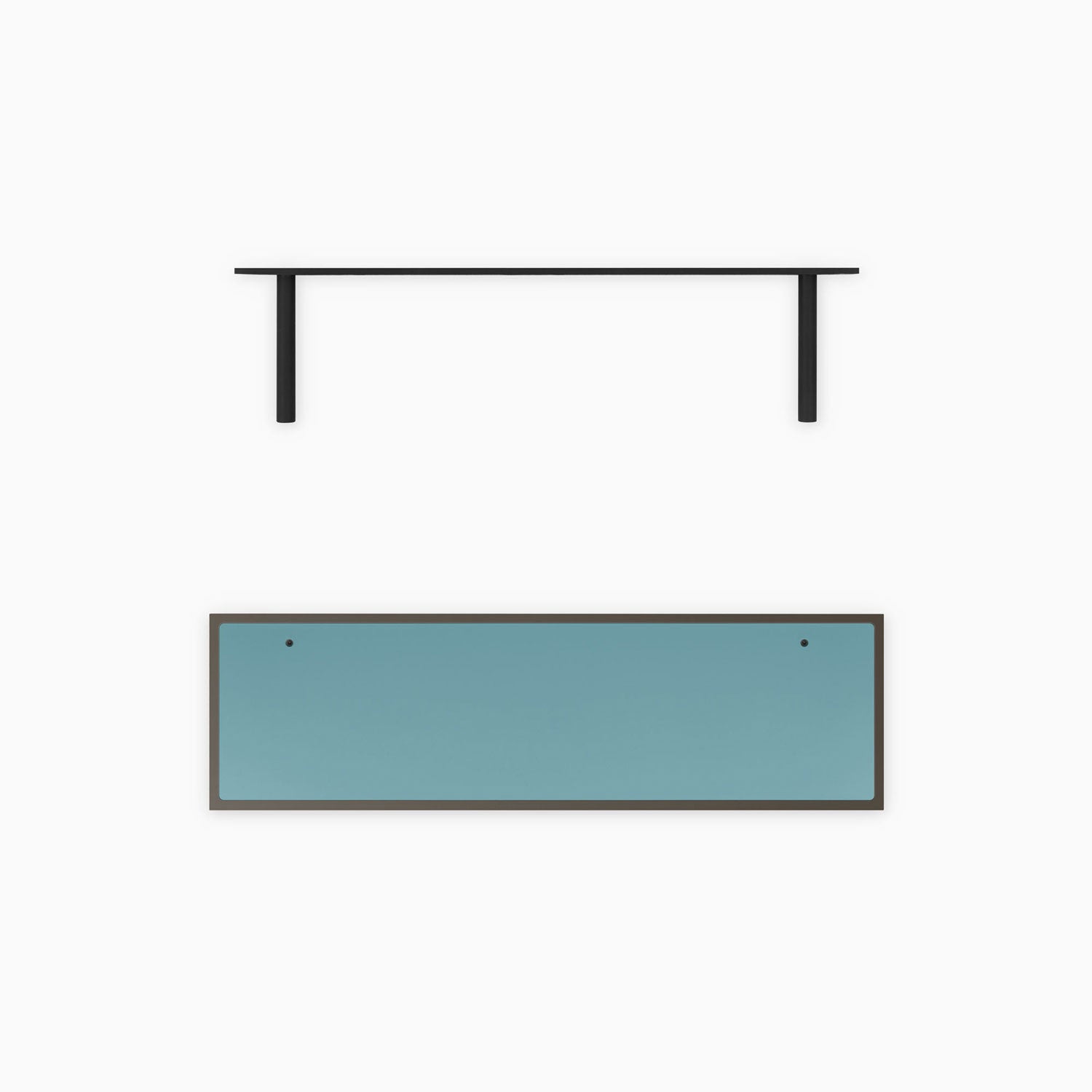 Aksel Inlay Tungsten Floating Shelf