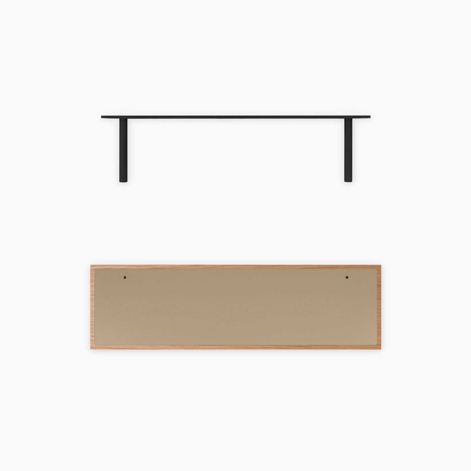 Aksel Inlay White Oak Floating Shelf