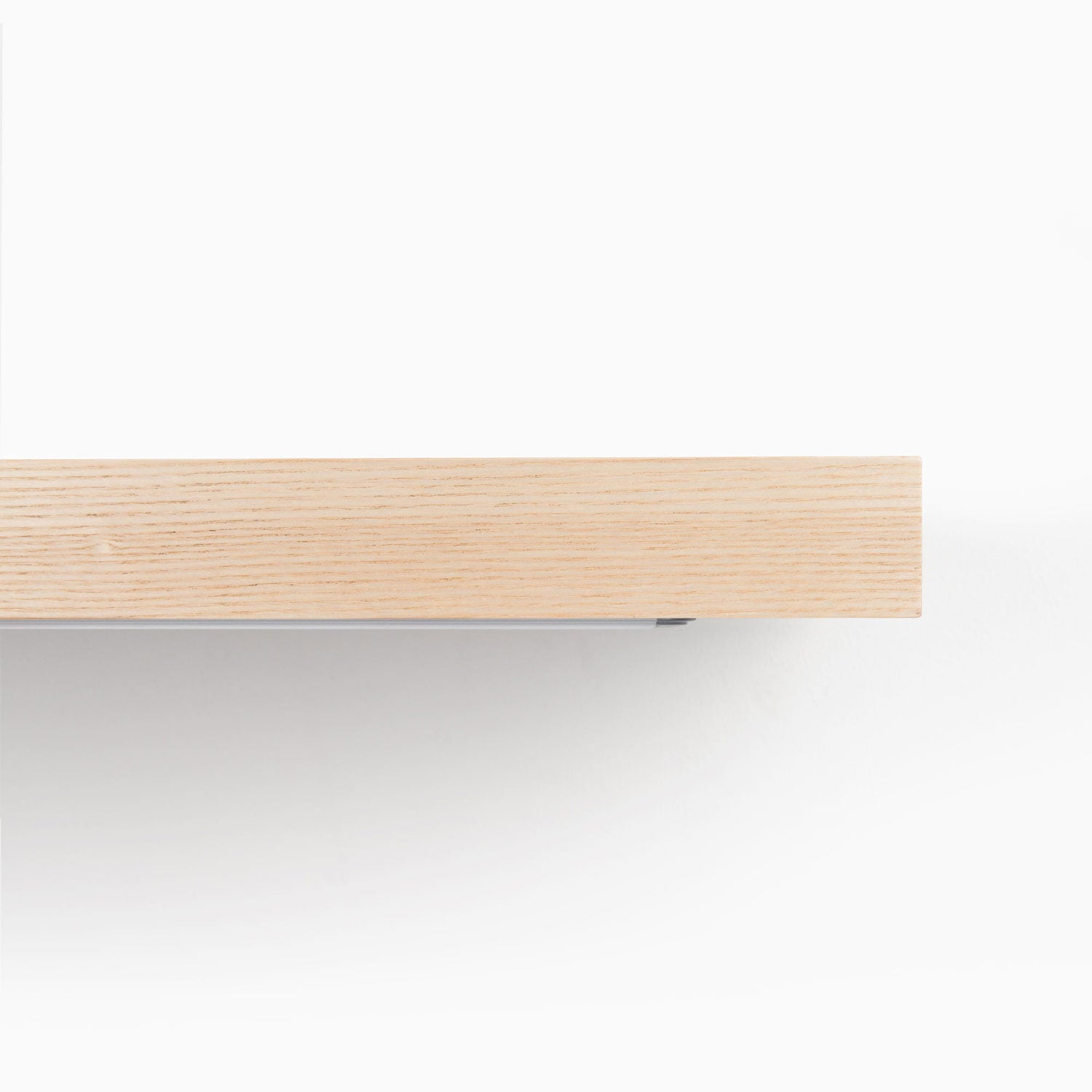 Aksel LED Ash Floating Shelf