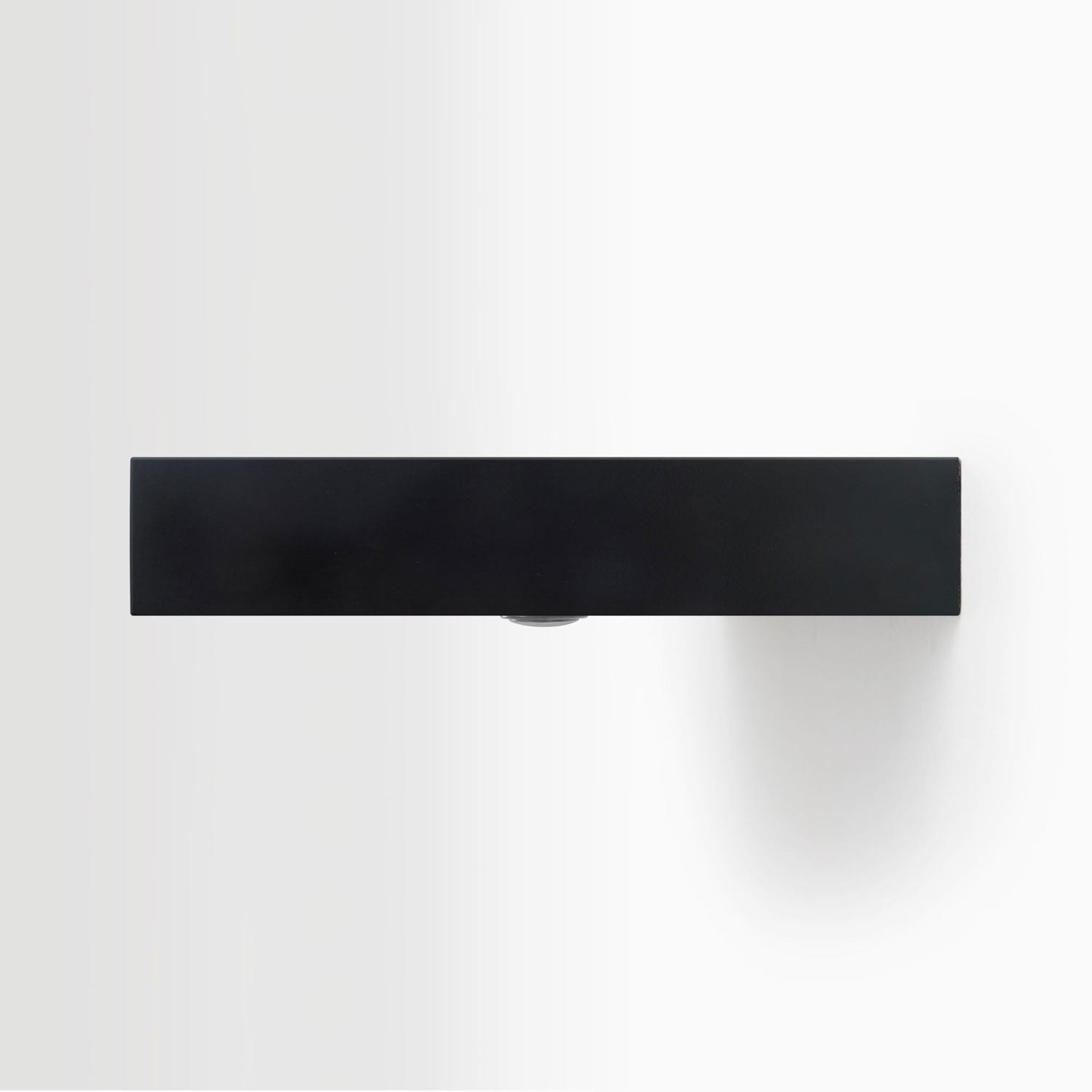 Aksel LED Black Floating Shelf