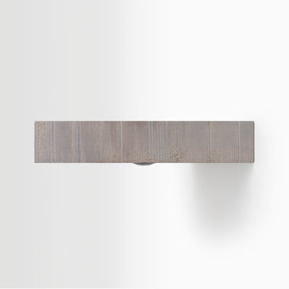 Aksel LED Hatch Grey Rustic Floating Shelf