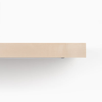 Aksel LED Maple Floating Shelf